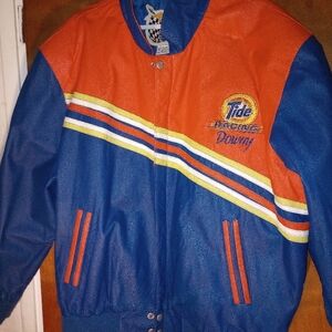 Tide Racing Jacket - Blue and Orange Jeff Hamilton